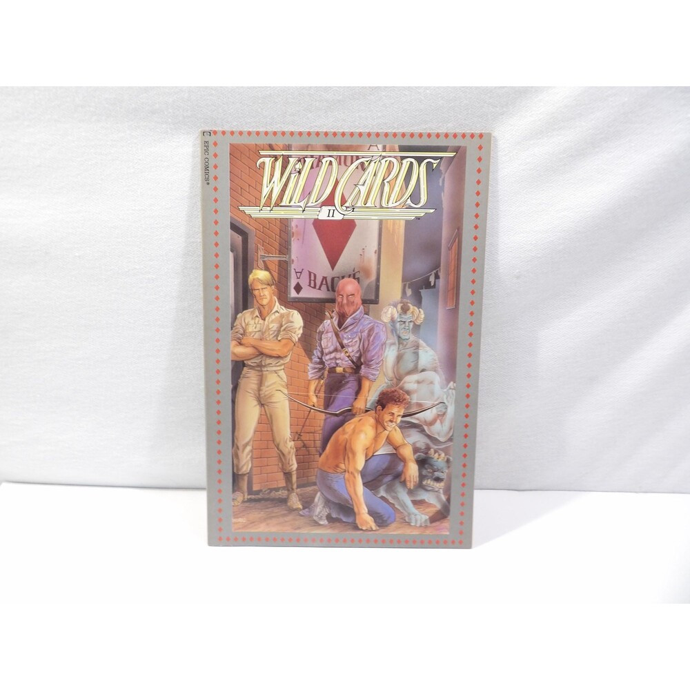Wild Cards Vol 1 No 2, 1990 vintage comic book, Epic Comics graphic novel